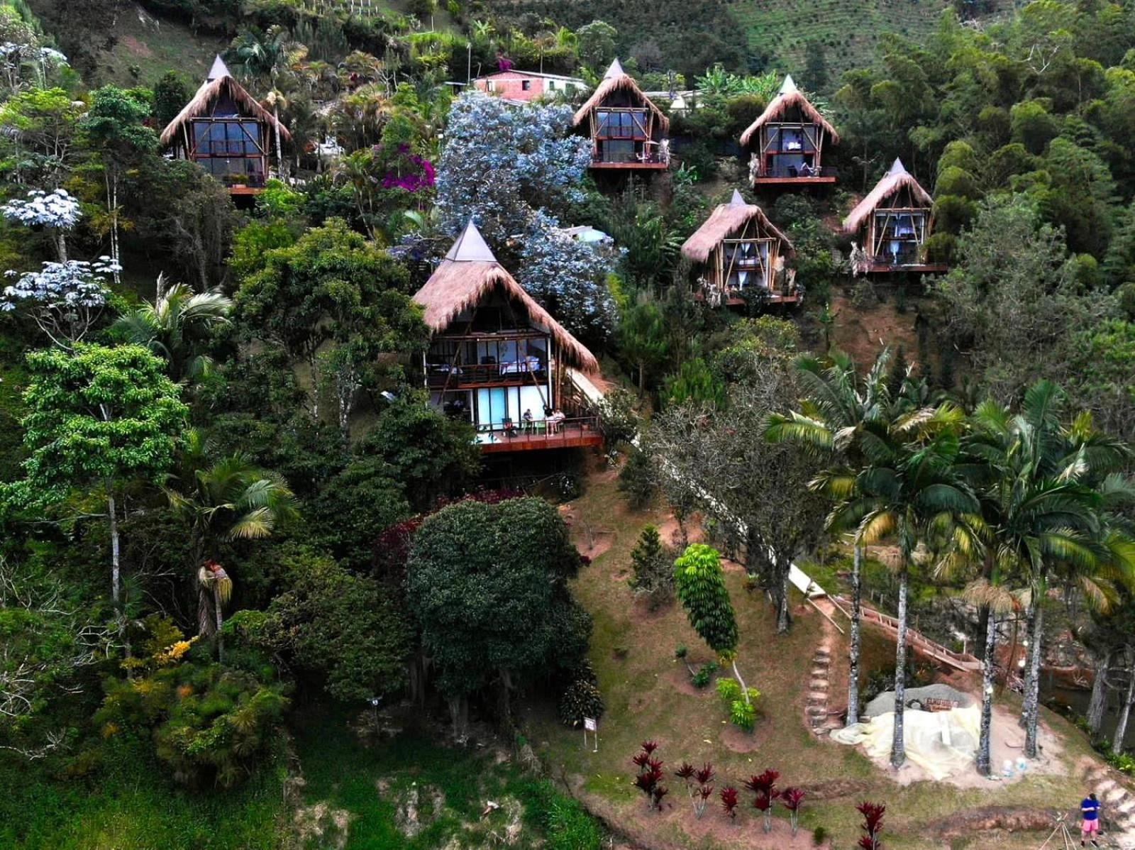 Ibuku Hotel Guatape - Chalets Экстерьер фото